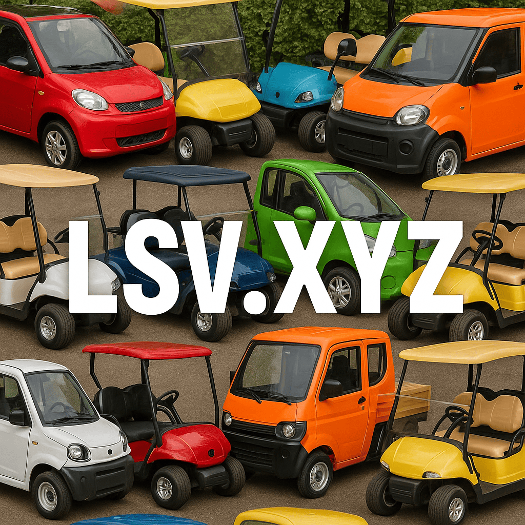 Design details on golf cart low speed vehicle | LSV.XYZ #LSV Design details on golf cart low speed vehicle