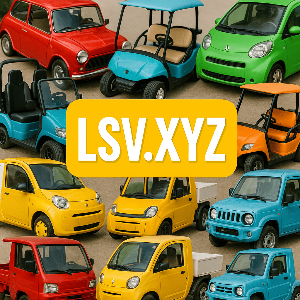 Low speed vehicle classification standards chart